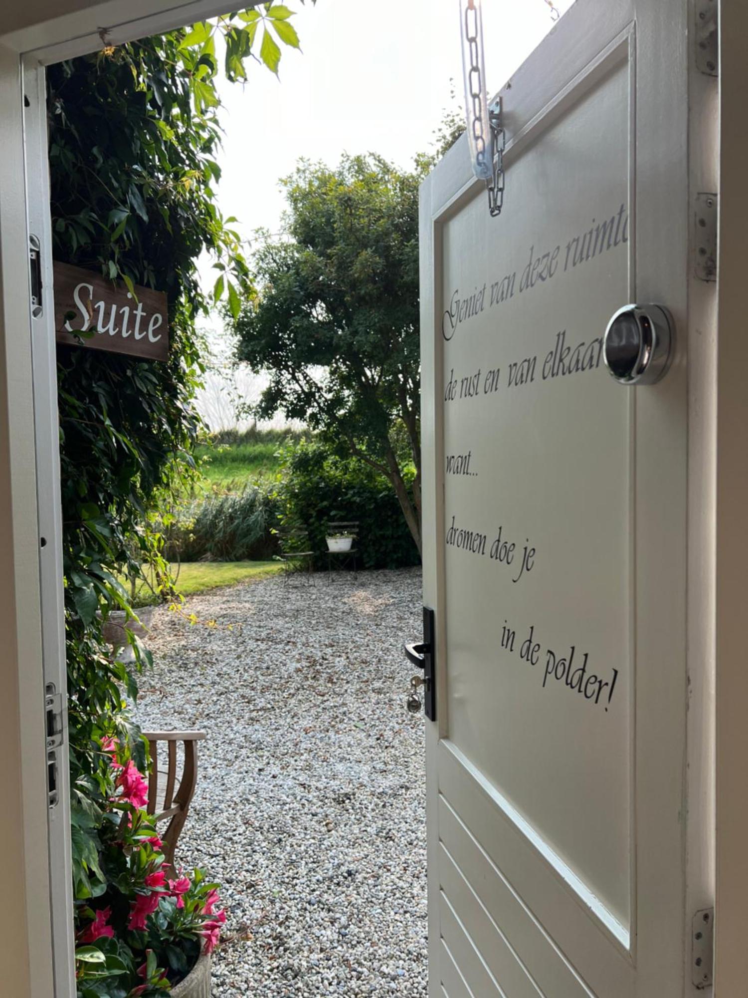 B & B 'Droom In De Polder De Suite Met Prive Sauna Арнемёйден Экстерьер фото